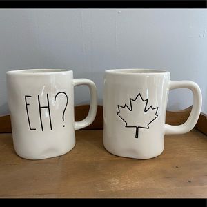 Rae Dunn Canadian Mugs (set)
